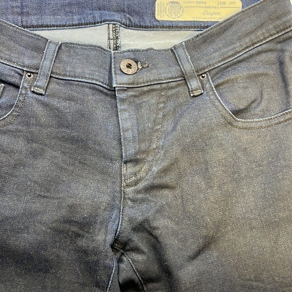 Diesel Industry Grupee Super Slim Skinny Low Waist Size 27 - Picture 15 of 16